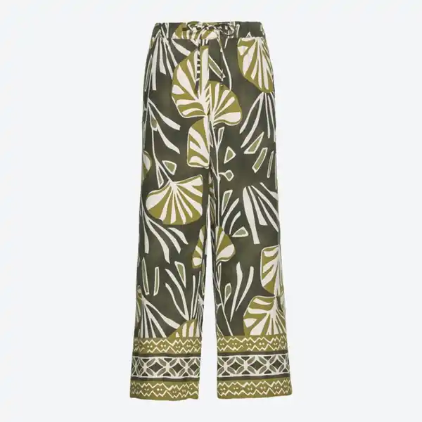 Bild 2 von Damen-Hose aus Viskose-Leinen-Mix