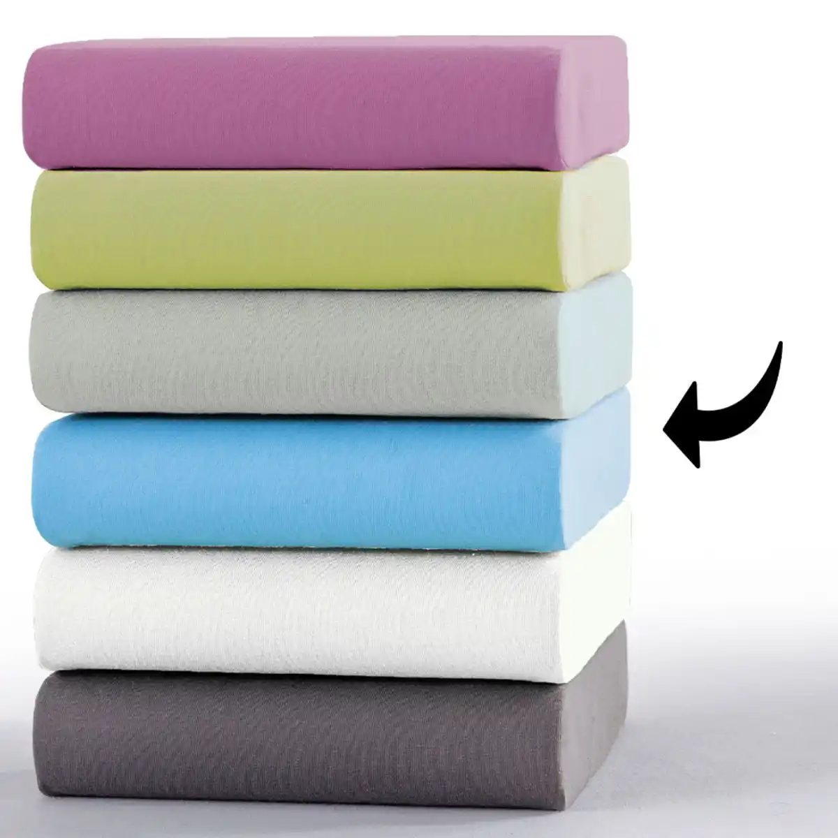 Bild 4 von Premium-Jersey-Spannbetttuch - ca. 90 - 100 x 200 cm