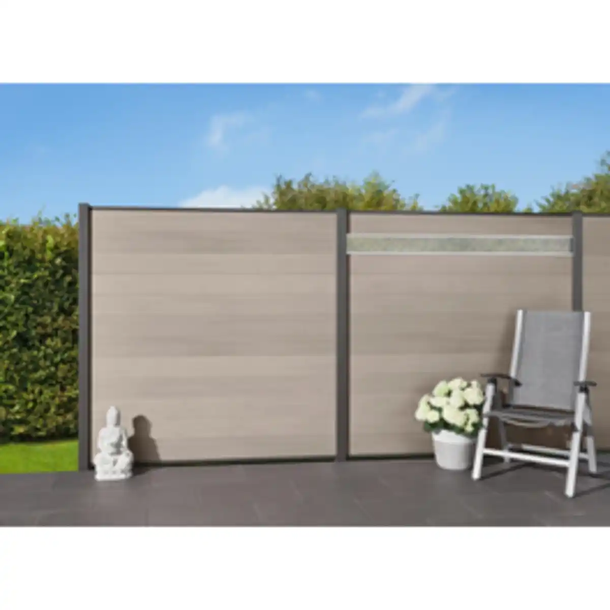 Bild 3 von Mr. GARDENER Steckzaunsystem »Turino«, WPC, (BxH): 179 x 90 cm