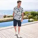 Bild 1 von Herren-Bermudas in Waffel-Optik