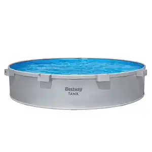 Bestway Stahlwandpool-Set 'Tanx™' grau mit Filterpumpe Ø 305 x 61 cm