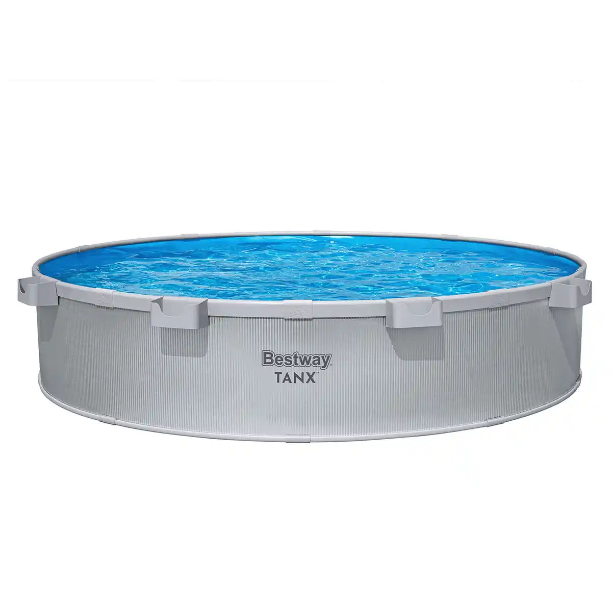 Bild 1 von Bestway Stahlwandpool-Set 'Tanx™' grau mit Filterpumpe Ø 305 x 61 cm