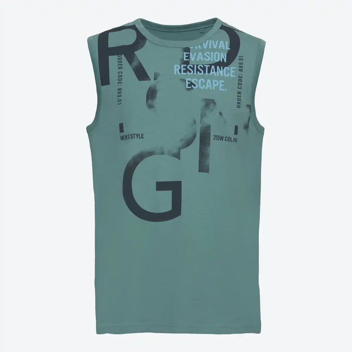 Bild 1 von Herren-Muskelshirt mit Rundhalsausschnitt