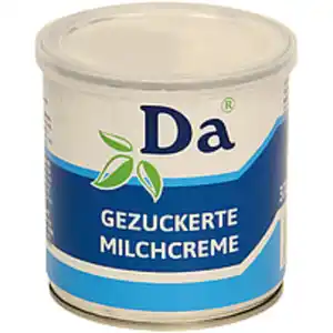 Gezuckerte Milchcreme