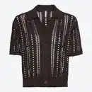 Bild 3 von Damen-Poloshirt in Ajour-Strick