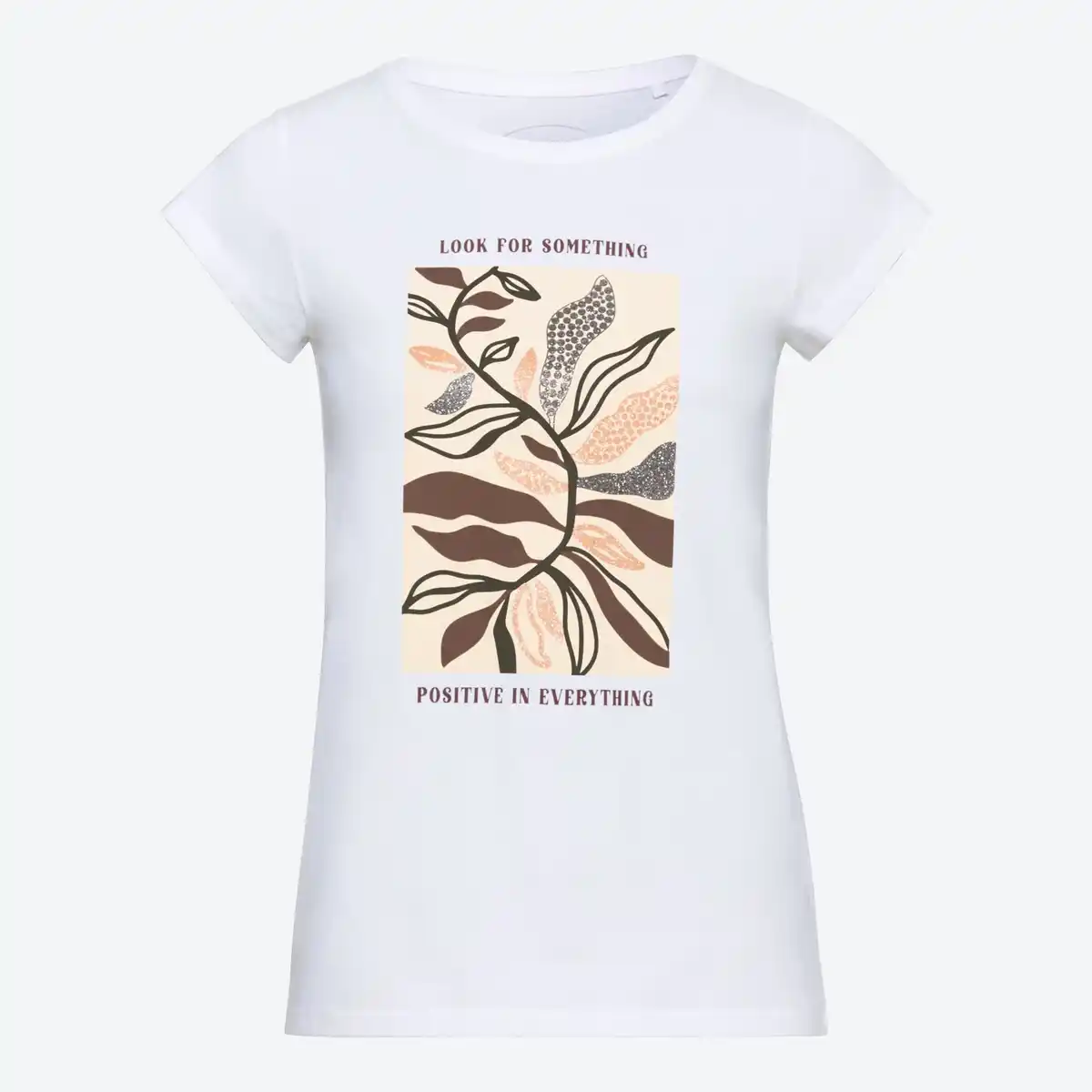 Bild 1 von Damen-T-Shirt mit Frontaufdruck