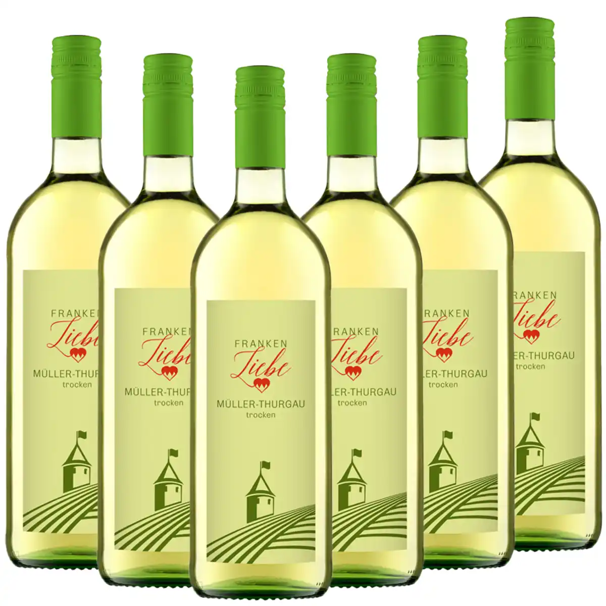 Bild 4 von Franken Liebe Müller-Thurgau QbA trocken 1l