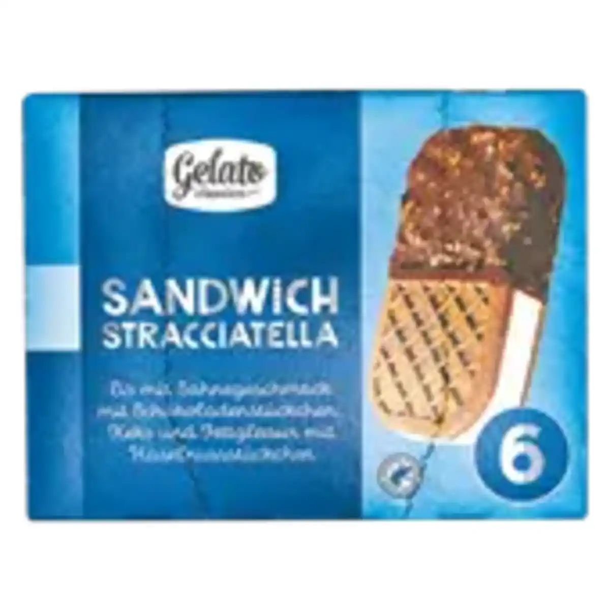 Bild 1 von Gelato classico Sandwich Stracciatella