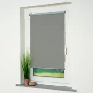 CASAYA Verdunkelungsrollo, BxH: 60 x 160 cm, grau