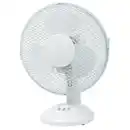 Bild 1 von CASAYA Tischventilator, 25 W, Ø: 23 cm, 2 Stufen, oszillierend