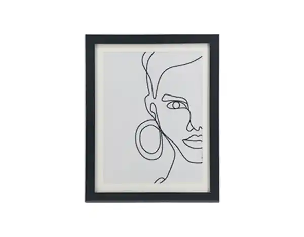 Bild 2 von Wandbild Line Art