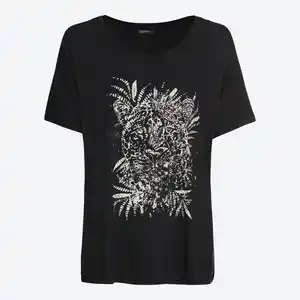 Damen-T-Shirt mit hohem Viskose-Anteil