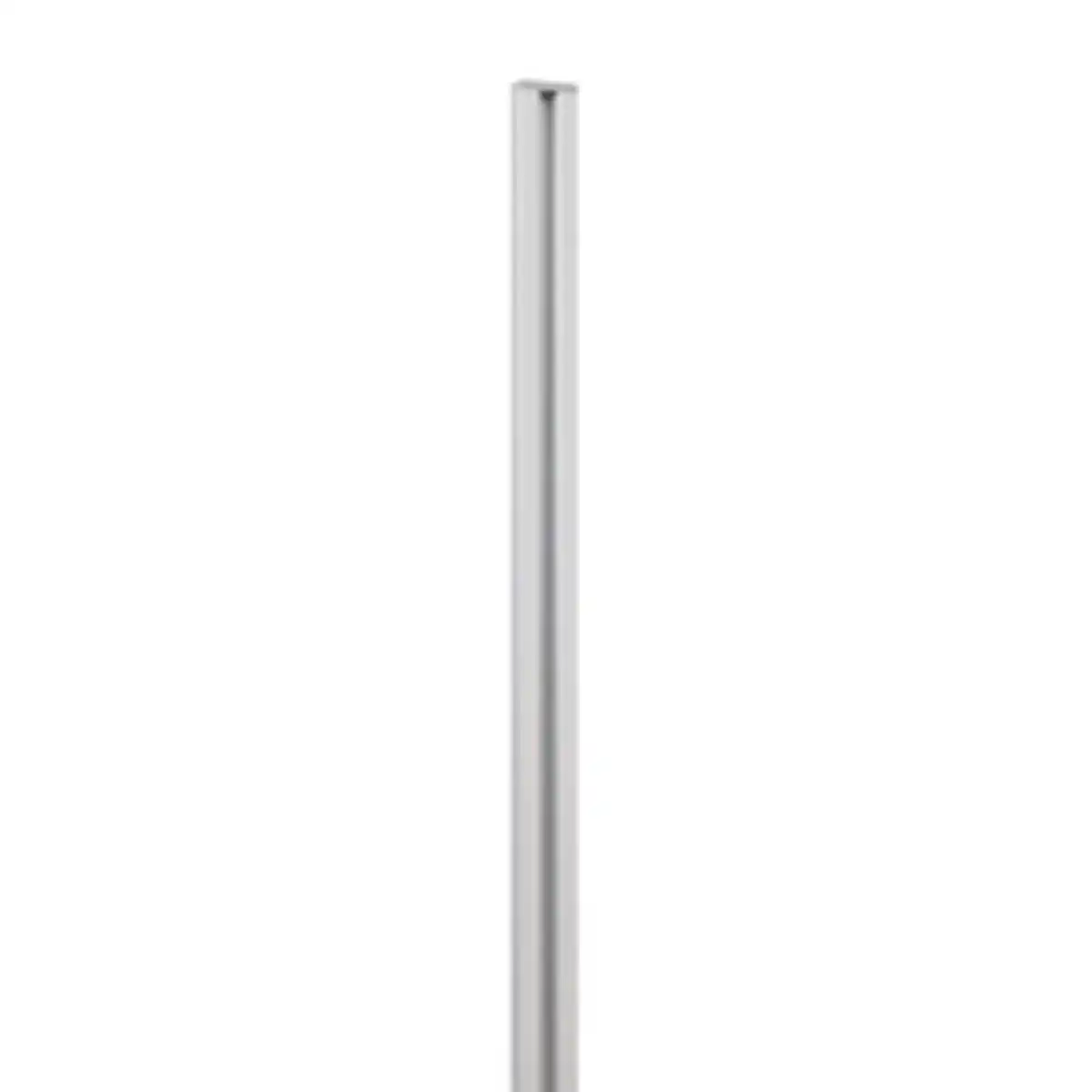 Bild 1 von Mr. GARDENER Wandanschlussprofil »Turino/Donatus«, 25x68x2000 mm (BxTxH), silberfarben, f. Turino/Donatus