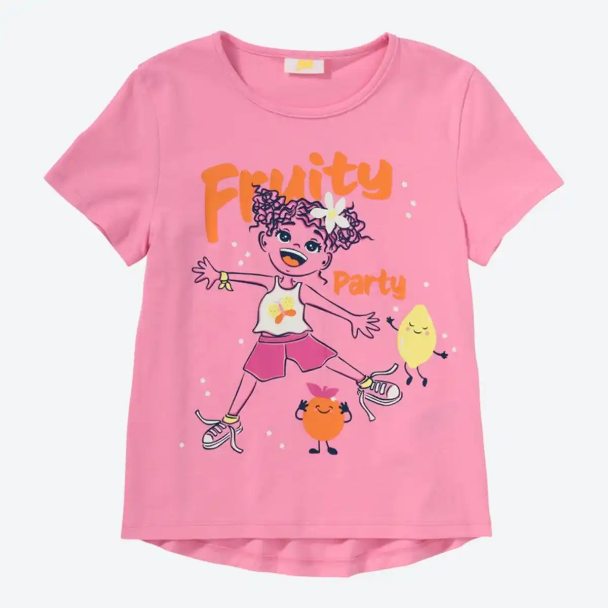 Bild 4 von Kinder-Mädchen-T-Shirt mit Frontaufdruck