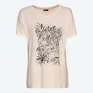 Damen-T-Shirt mit hohem Viskose-Anteil
