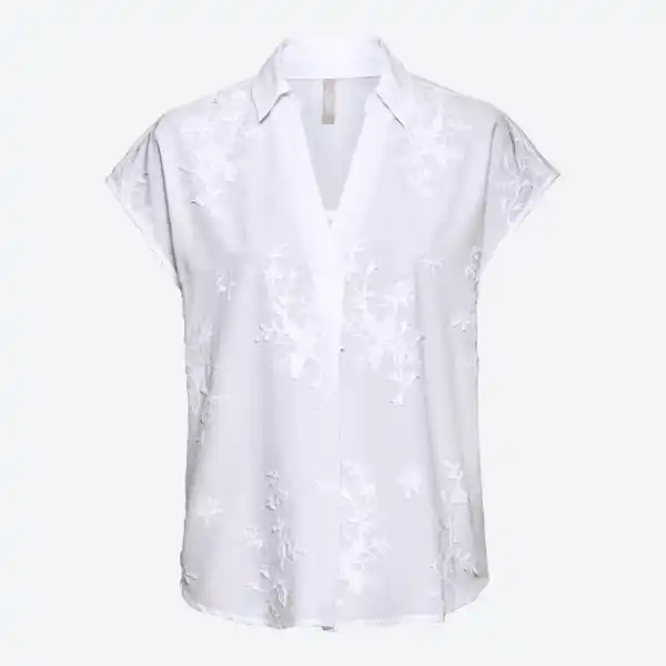Bild 2 von Damen-Bluse mit 3D-Stickerei