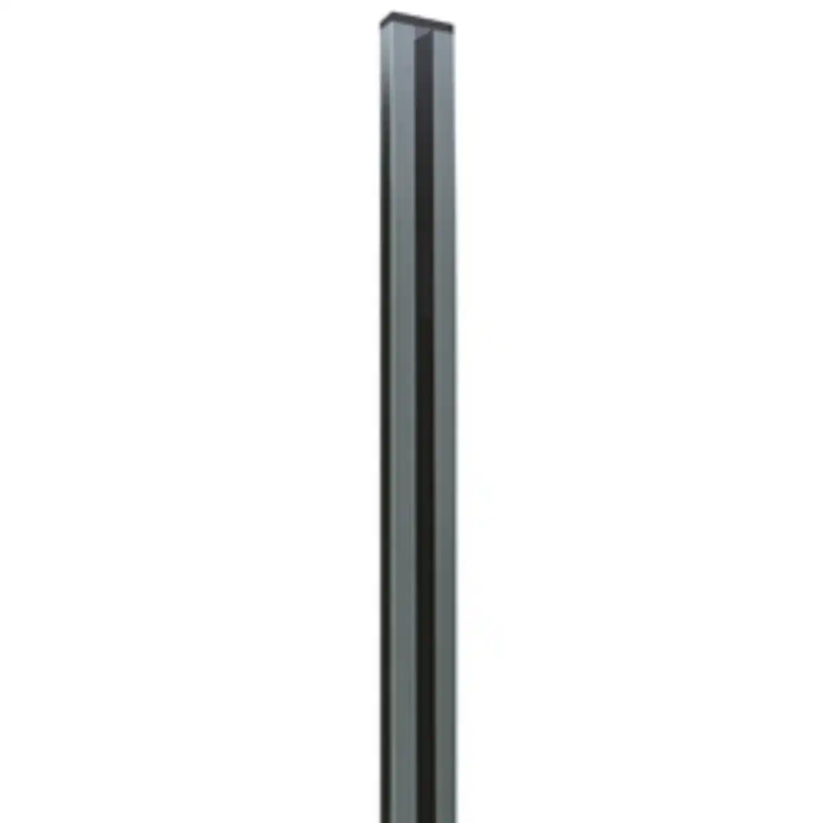 Bild 2 von Mr. GARDENER Wandanschlussprofil »Turino/Donatus«, 25x68x2000 mm (BxTxH), silberfarben, f. Turino/Donatus