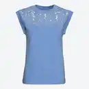 Bild 1 von Damen-T-Shirt mit Spitze