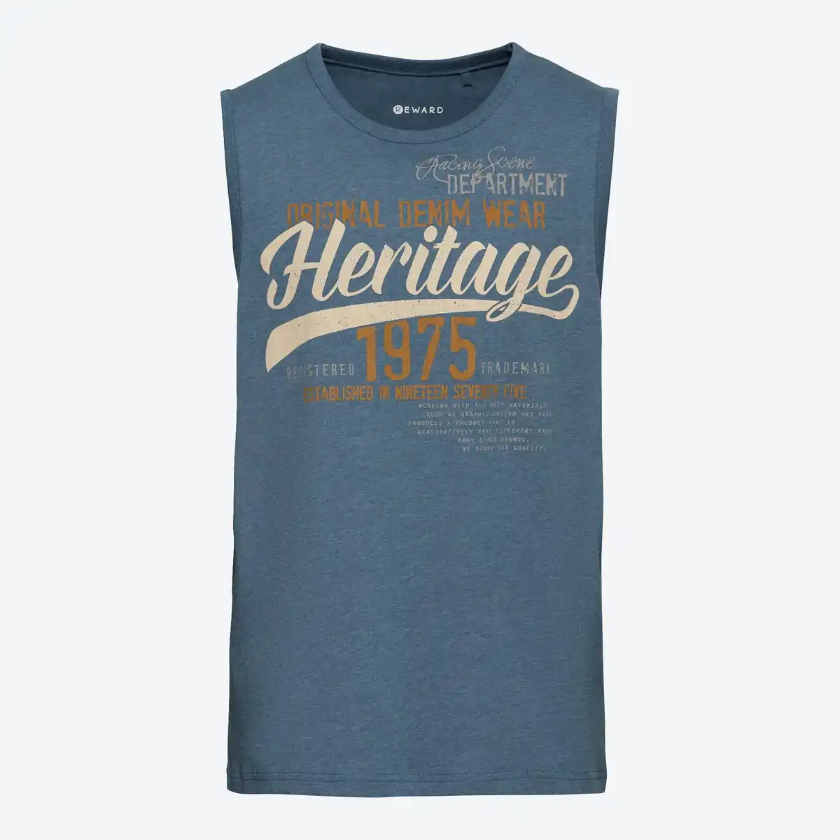 Bild 1 von Herren-Muskelshirt in Melange-Optik