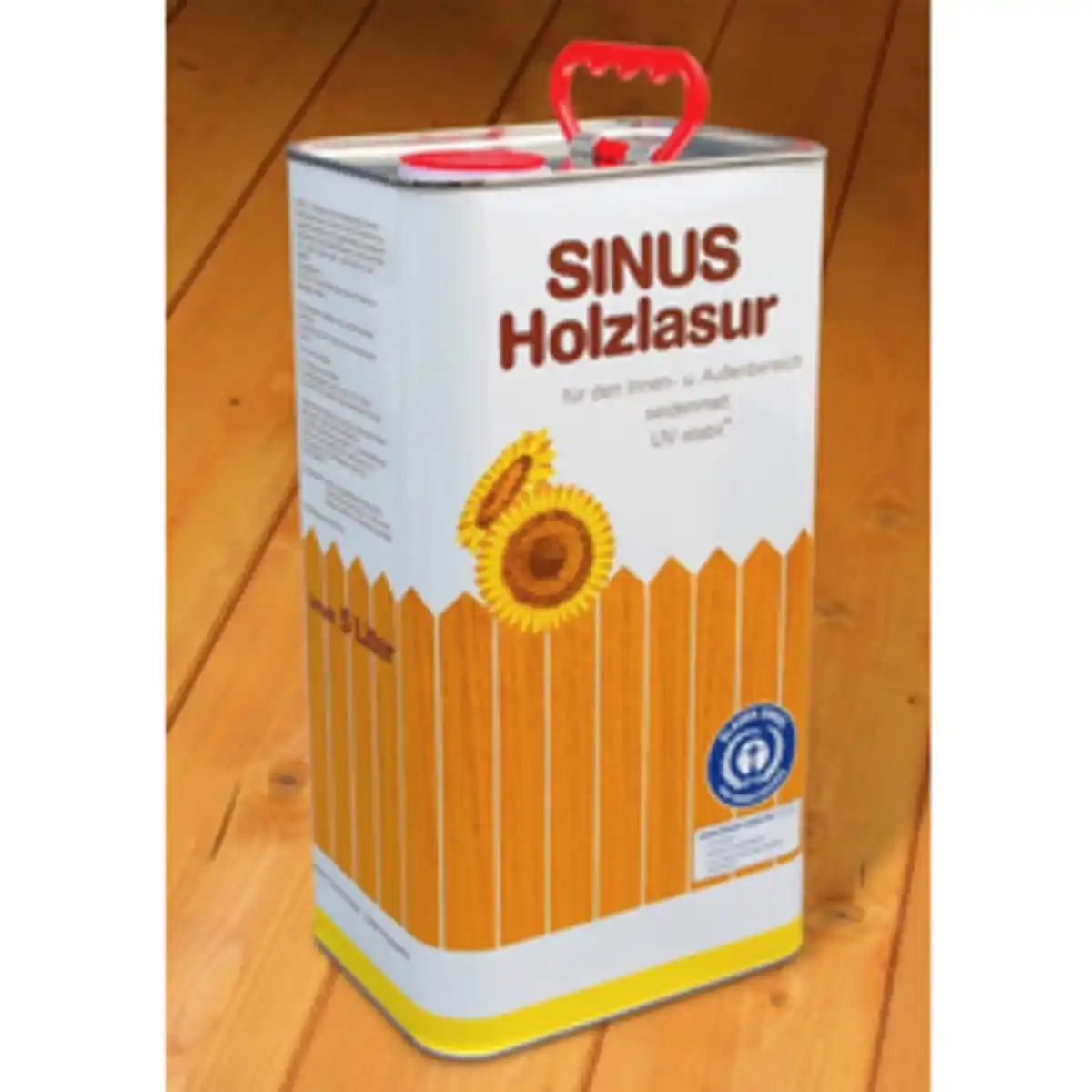 Bild 2 von Sinus Holzlasur, für innen & außen, 5 l, anthrazit, seidenmatt