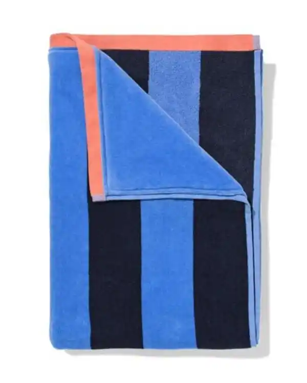 Bild 2 von Strandtuch 90 × 180 cm Velours gestreift