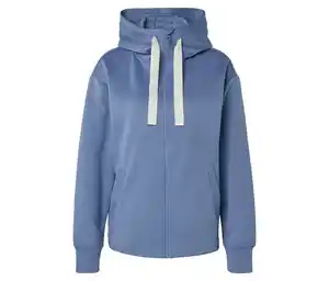Sweatjacke, hellblau