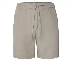 Leinen-Shorts, beige
