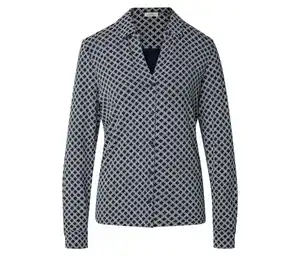 Blusenshirt mit Knopfleiste