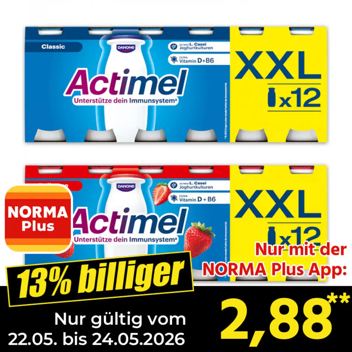 Bild 1 von Danone Actimel XXL