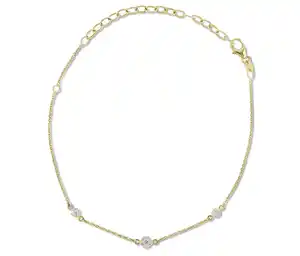 585 Gold Armband, 21 Brillanten