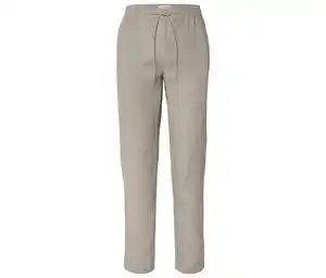 Leinen-Chino, blau