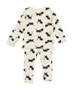 Bild 2 von Takkie und Siepie Baby-Pyjama zum Mitwachsen eierschalenfarben