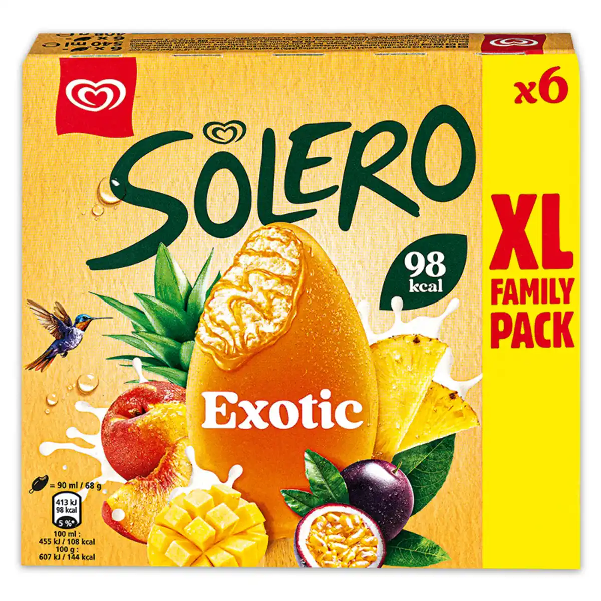 Bild 1 von Langnese Solero Exotic XL 6er