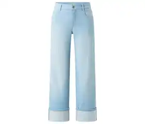 Angels Denim »Laia Turn-Up«, Wide Leg, hellblau