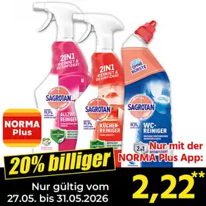 Sagrotan WC-/ Bad-/ Küchen-/ Allzweckreiniger