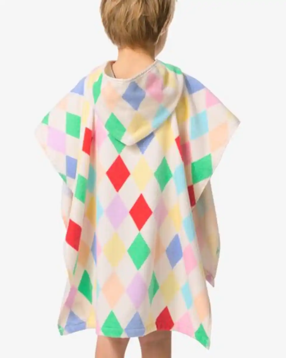 Bild 2 von Kinderponcho, 60 × 60 cm, Velours, Zirkus