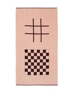 Strandtuch mit Spiel, 180 × 100 cm, Baumwolle