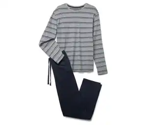 Pyjama, gestreift