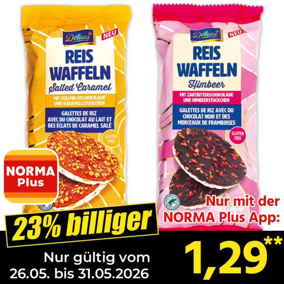 Bild 1 von Delicia Reiswaffeln