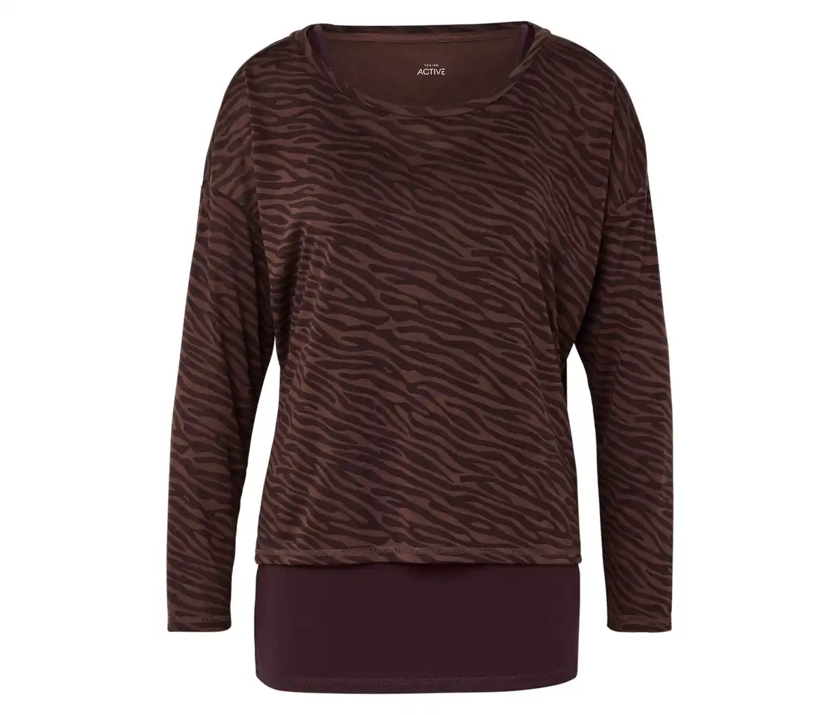 Bild 1 von 2-in-1-Sportshirt, hazelnut-chocolate