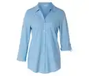 Bild 1 von Piqué-Jerseybluse, hellblau