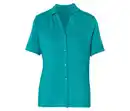 Bild 1 von Blusenshirt mit Knopfleiste, azurblau