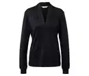 Bild 1 von Blusenshirt mit V-Ausschnitt, schwarz