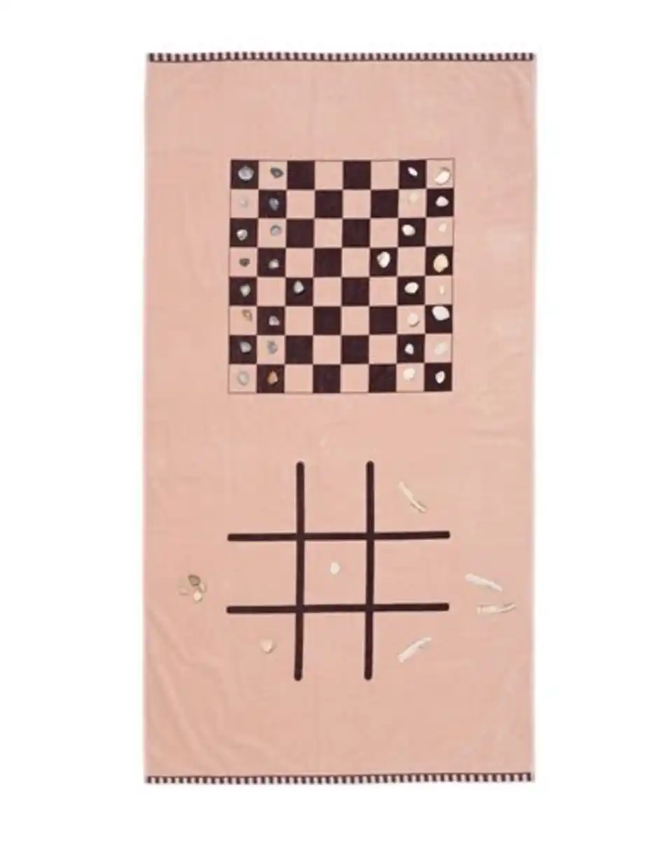 Bild 4 von Strandtuch mit Spiel, 180 × 100 cm, Baumwolle