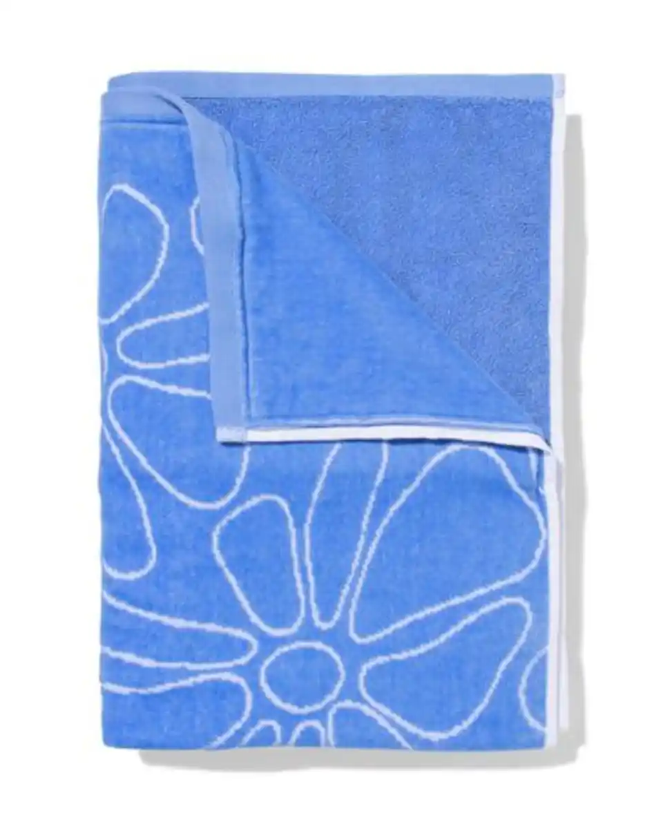 Bild 2 von Strandtuch 90 × 180 cm Velours Blumen