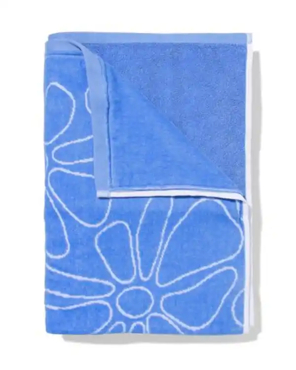 Bild 2 von Strandtuch 90 × 180 cm Velours Blumen