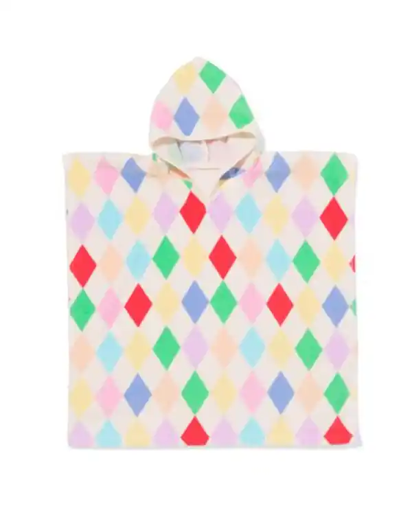 Bild 3 von Kinderponcho, 60 × 60 cm, Velours, Zirkus
