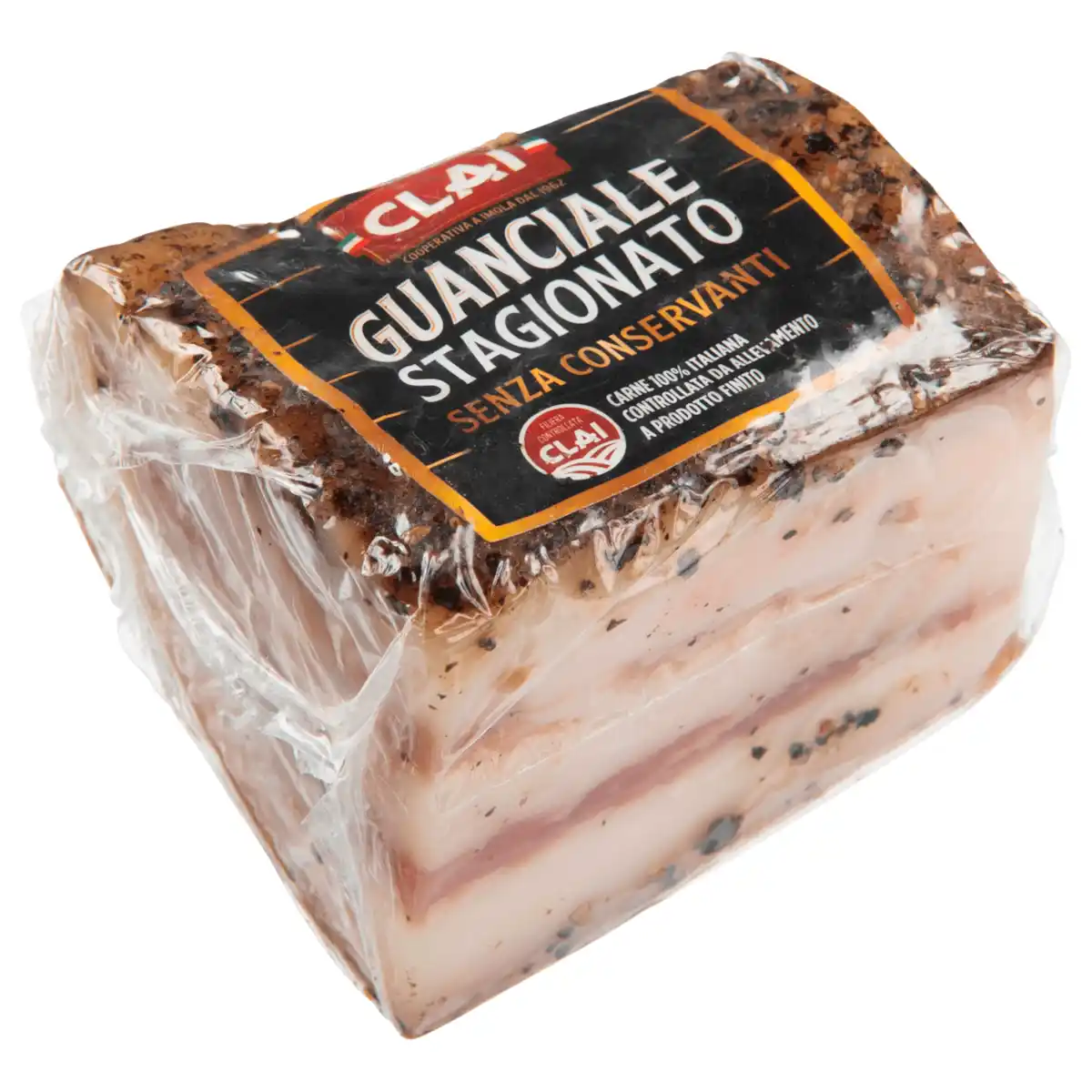 Bild 1 von Clai Guanciale Stagionato luftgetrocknete Schweinebacke 275g