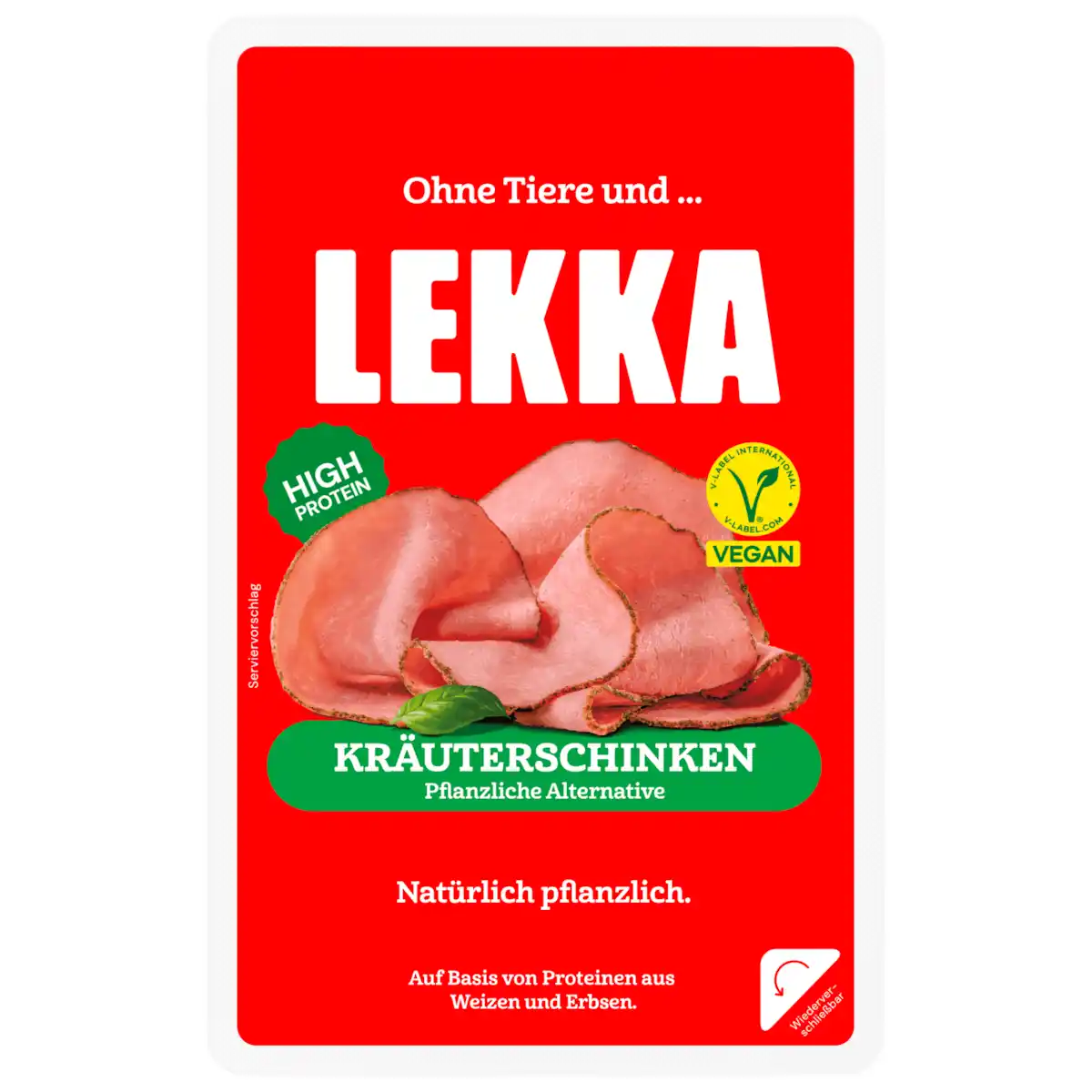 Bild 1 von Lekka Kräuterschinken Vegan 70g