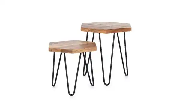 Bild 2 von by Living Beistelltisch 2er-Set Elea